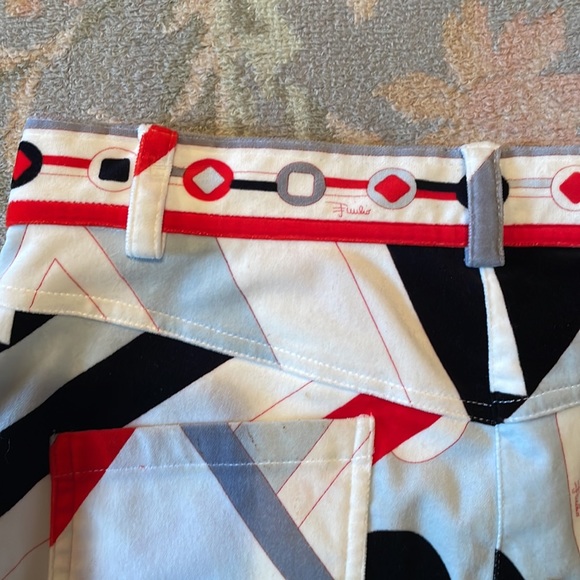 EMILIO PUCCI Velvet Pants - 28” Waist 41” Long 29” Inseam - Picture 6 of 9